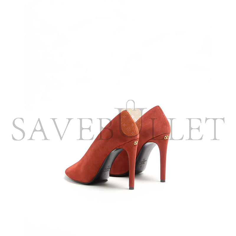 Va1e*ntin0 OPEN TOE RÉVÉLÉ SUEDE PUMPS 105MM 8W0S0PG5UHG_AXG